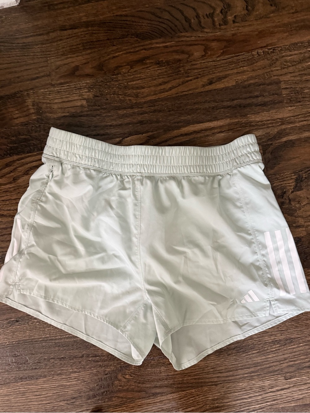 adidas Women's Pale Mint green Performance Running Shorts